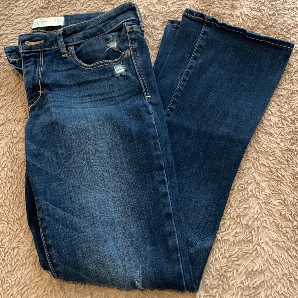 Abercrombie and Fitch Bootcut Blue Jeans S-4S